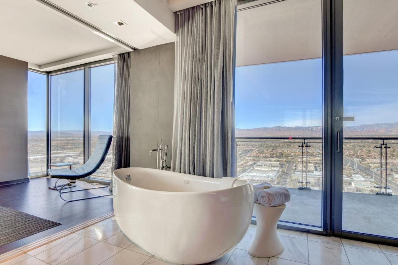 Private Luxury Panoramic Suite At Palms Place Las Vegas Esterno foto